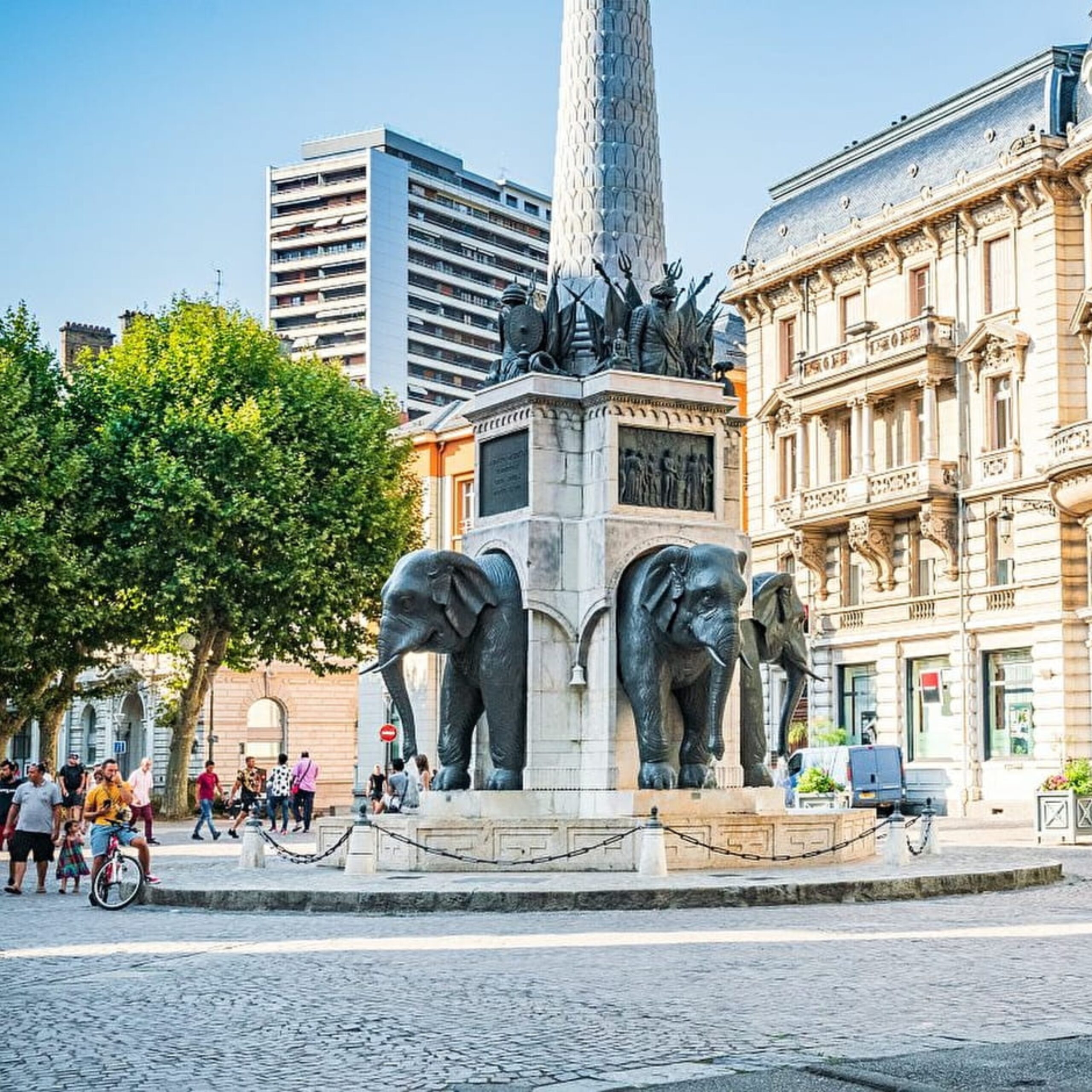 Fontaine aux éléphants